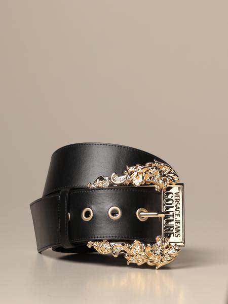 versace made in italy belt|Versace jeans couture belt women's.